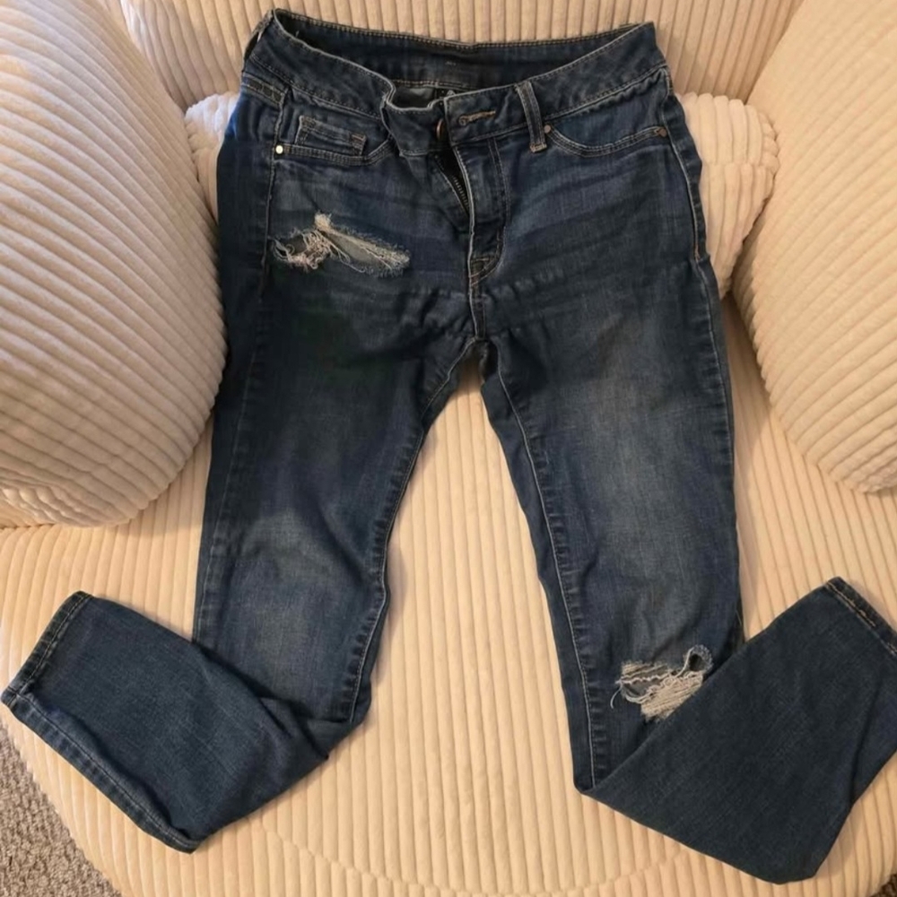 Rewash Blue Boyfriend Jeans Distressed Casual